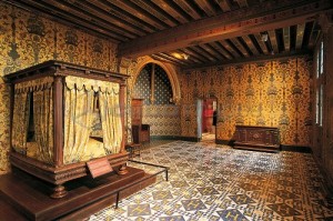 Chambre du roi Henri III, château de Blois 