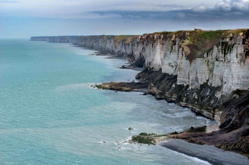 La côte d'albâtre en Normandie